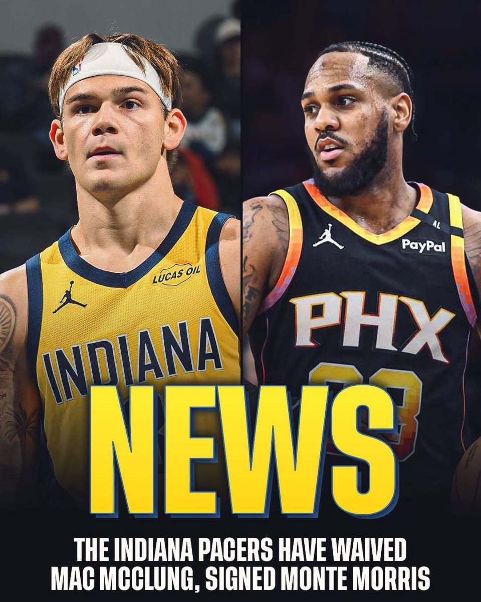 世界杯竞猜-步行者一签一裁！三届扣篮王麦克朗被放弃 后卫莫里斯加盟印城