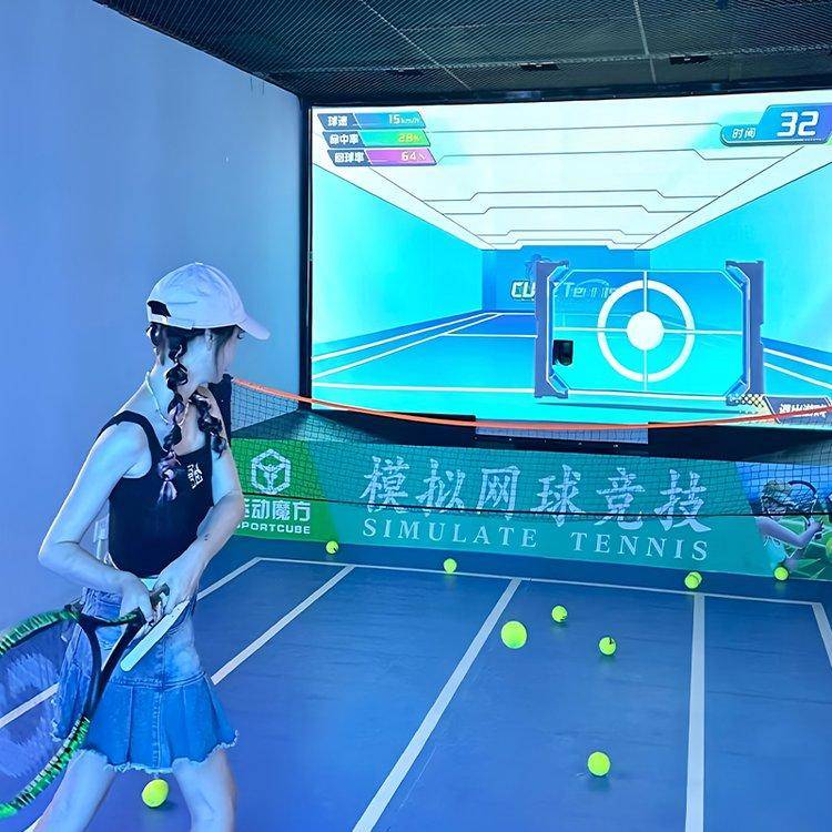 广州喜糖游艺有限公司：数字模拟网球训练器/室内数字模拟网球/数字模拟网球体育馆/训练系统/游戏设备全场景解决方案推荐
