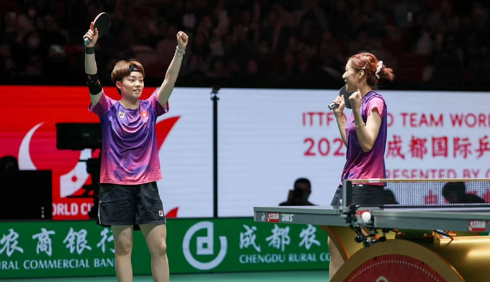 随着日本8-2韩国，瑞典1-8惨败，混团世界杯积分榜：国乒全胜领跑